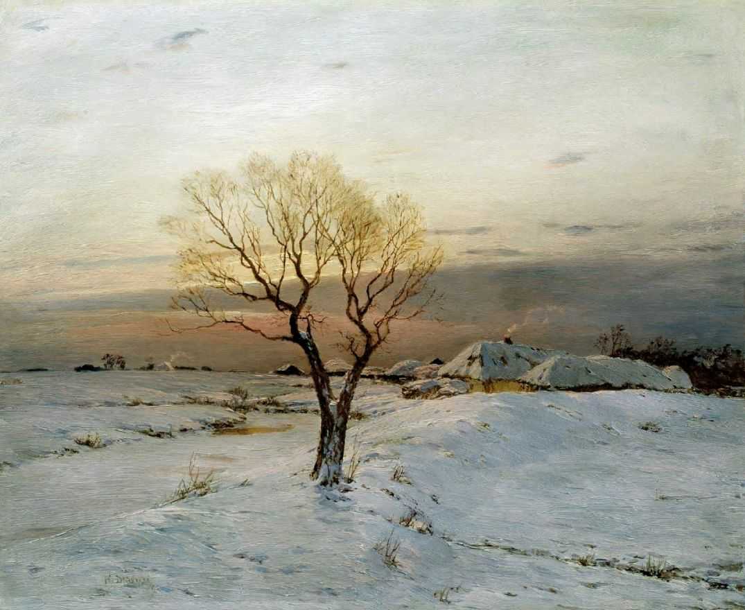Морозное утро — Дубовской Николай Никанорович 