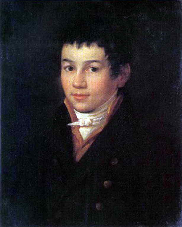 Автопортрет (в юношеском возрасте — Егоров Алексей Егорович 