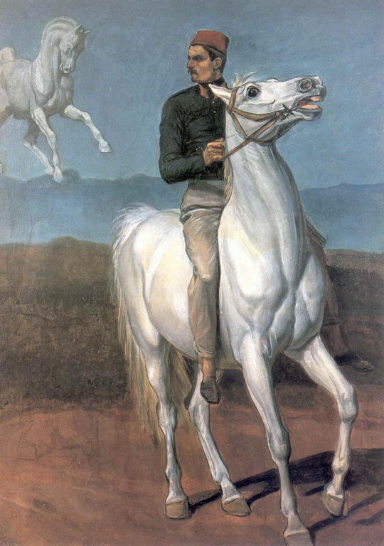 Французский солдат на белом коне — Иванов Александр Андреевич 