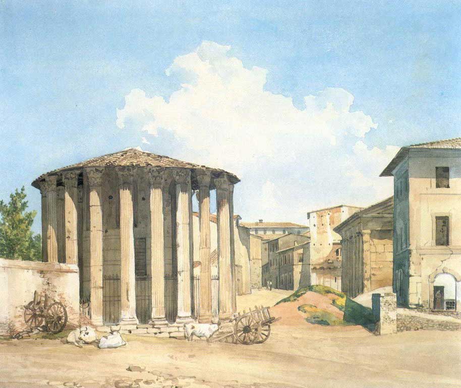 Храм Весты в Риме — Иванов Александр Андреевич 